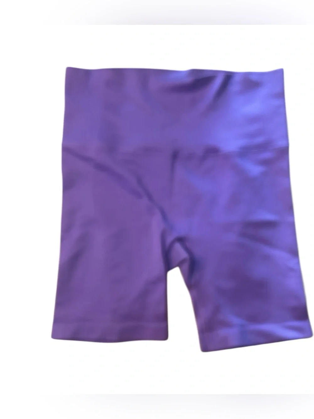 All in Motion Women’s M Purple Seamless High Rise Biker Shorts Yoga Workout